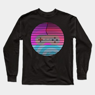 Retro-vintage gamer Long Sleeve T-Shirt